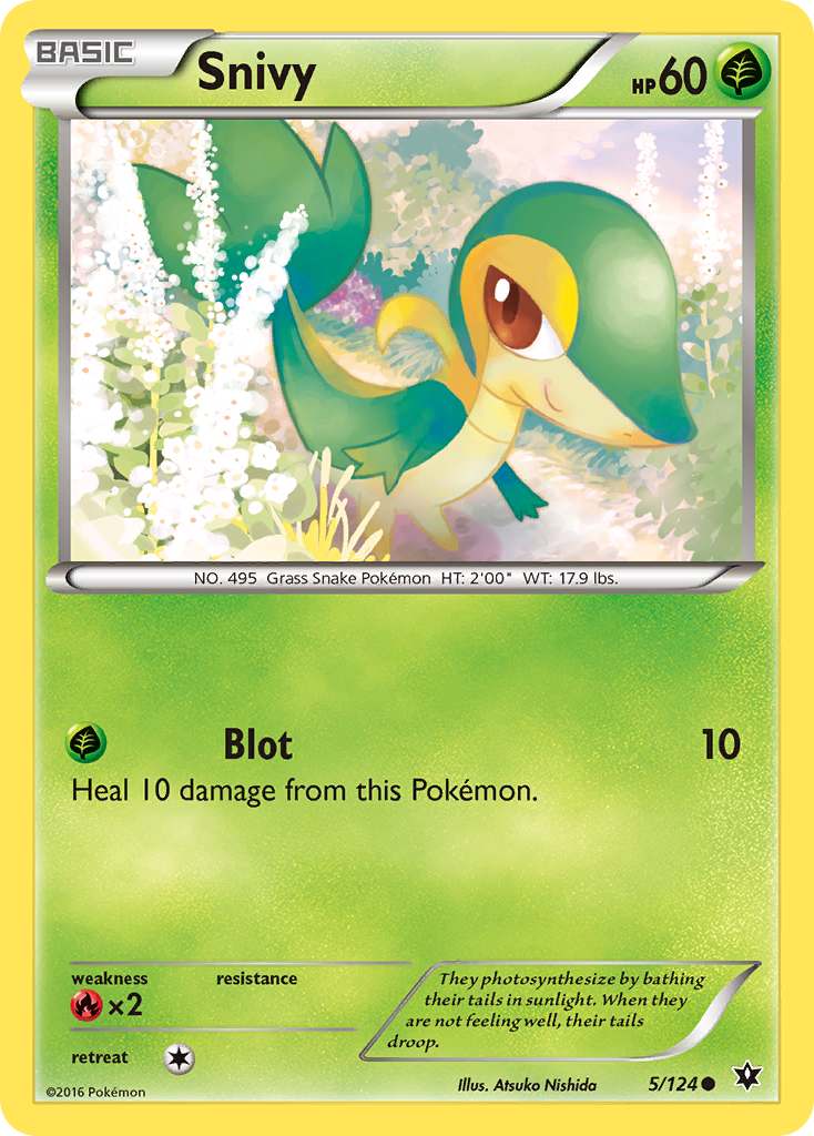 Fates Collide Snivy #5/124